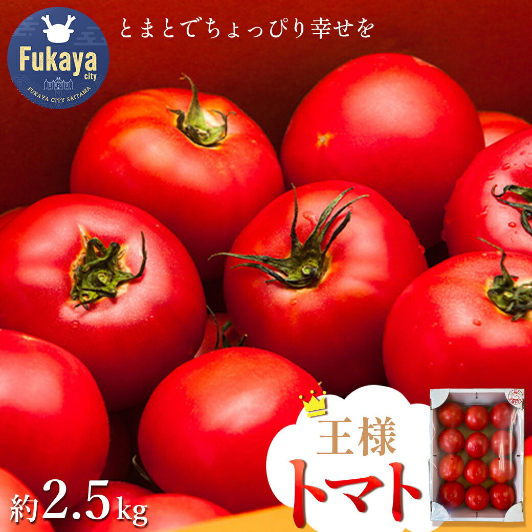 王様トマト　約2.5kg　【11218-0713】