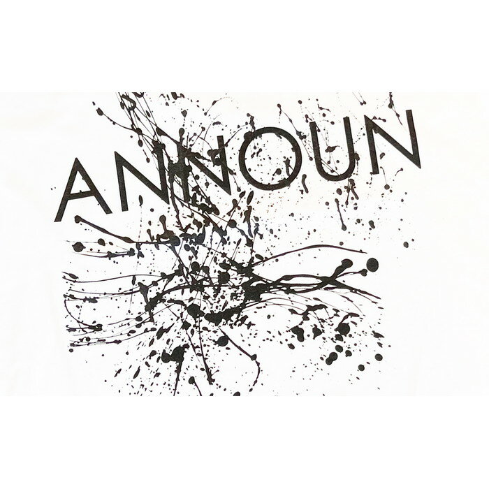【ふるさと納税】［ANNOUN］Painting Tシャツ ホワイト ／ 服 白 アパレルブランド 絵画 アート コラボレーション 送料無料 埼玉県 No.059 サムネイル3