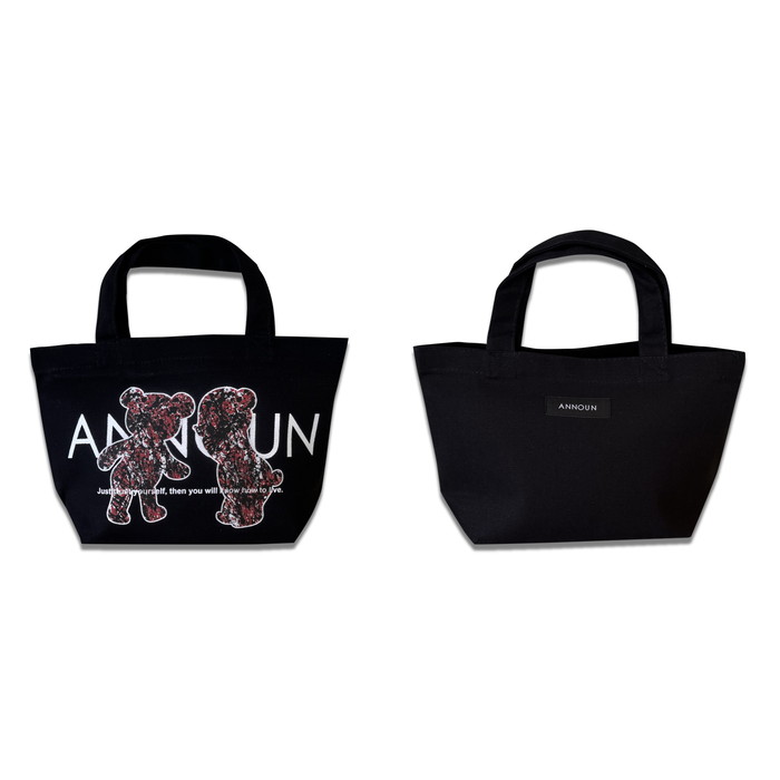 【ふるさと納税】［ANNOUN］Painting Bear トートバッグ2個セット ／ かばん カバン 鞄 アパレルブランド 絵画 アート コラボレーション 送料無料 埼玉県 No.065 サムネイル2