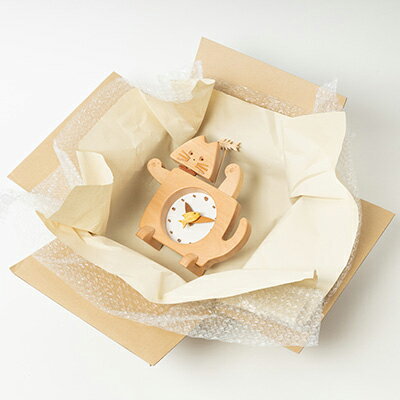 【ふるさと納税】【振り子時計】猫の時間【ハンドメイド】【1454482】 サムネイル2