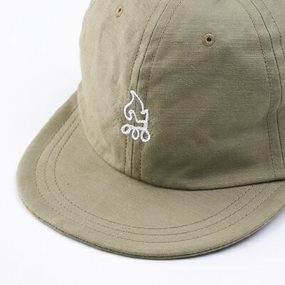 【ふるさと納税】save 洗って経年変化するキャップ　カーキ　(たき火刺繍)【1214408】 サムネイル2