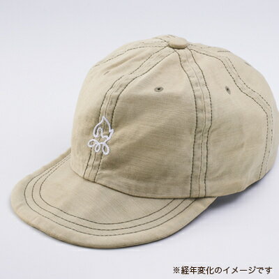 【ふるさと納税】save 洗って経年変化するキャップ　カーキ　(たき火刺繍)【1214408】 サムネイル3