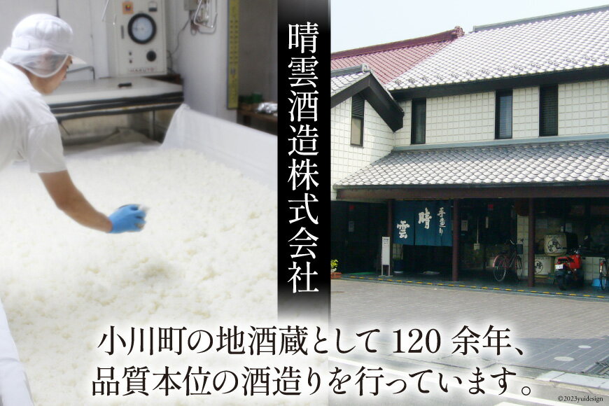 【ふるさと納税】 日本酒 飲み比べ 晴雲 純米酒 純米吟醸酒 セット 720ml 計2本 [晴雲酒造 埼玉県 小川町 371] お酒 地酒 清酒 吟醸 サムネイル3