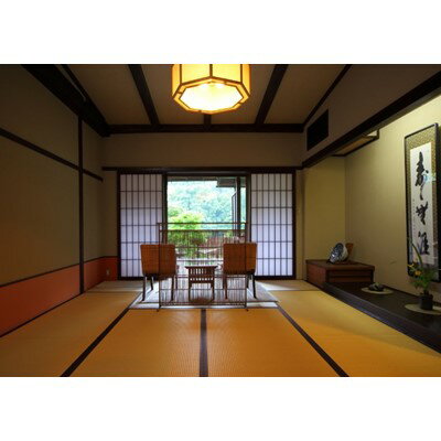 【ふるさと納税】長瀞 花のおもてなし長生館 露天風呂付客室1泊2食ペア宿泊券(平日限定)【1380295】 サムネイル2