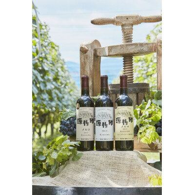 源作印　秩父ワイン　3本セット【1365560】