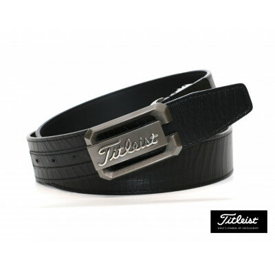 タイトリスト　ツアーバックルベルト　ブラック　紳士用【TAABT231】【1416073】