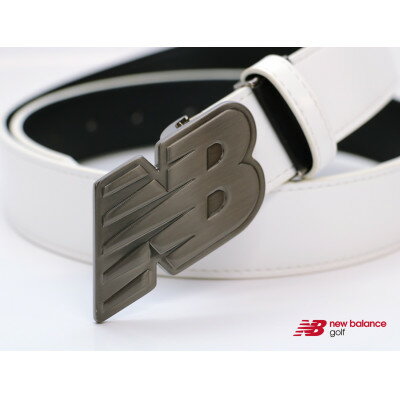 【ふるさと納税】ニューバランスゴルフ　バックルベルト　メンズ　ホワイト　0123982003　new balance【1431734】 サムネイル3