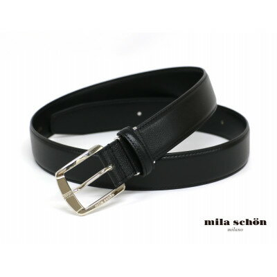 ミラ・ショーン(mila schon)光沢感のあるスムースレザーベルト　紳士用【MSMB4610】【1545719】