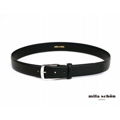 【ふるさと納税】ミラ・ショーン(mila schon)光沢感のあるスムースレザーベルト　紳士用【MSMB4610】【1545719】 サムネイル2