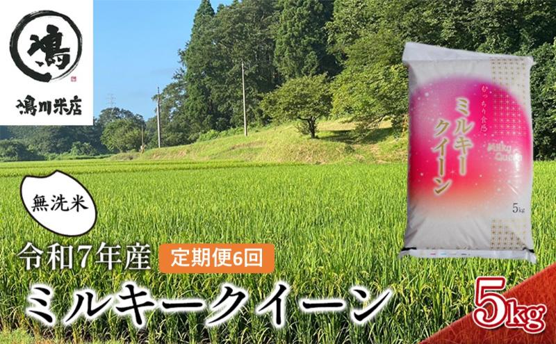 【ふるさと納税】ミルキークイーン 6ヶ月　定期便 令和7年 乾式無洗米　5kg×6ヶ月 お米 精米 白米 ライス ご飯 ブランド米 おにぎり お弁当 和食 産地直送 モチモチ 粘り 冷めてもおいしい - 画像2