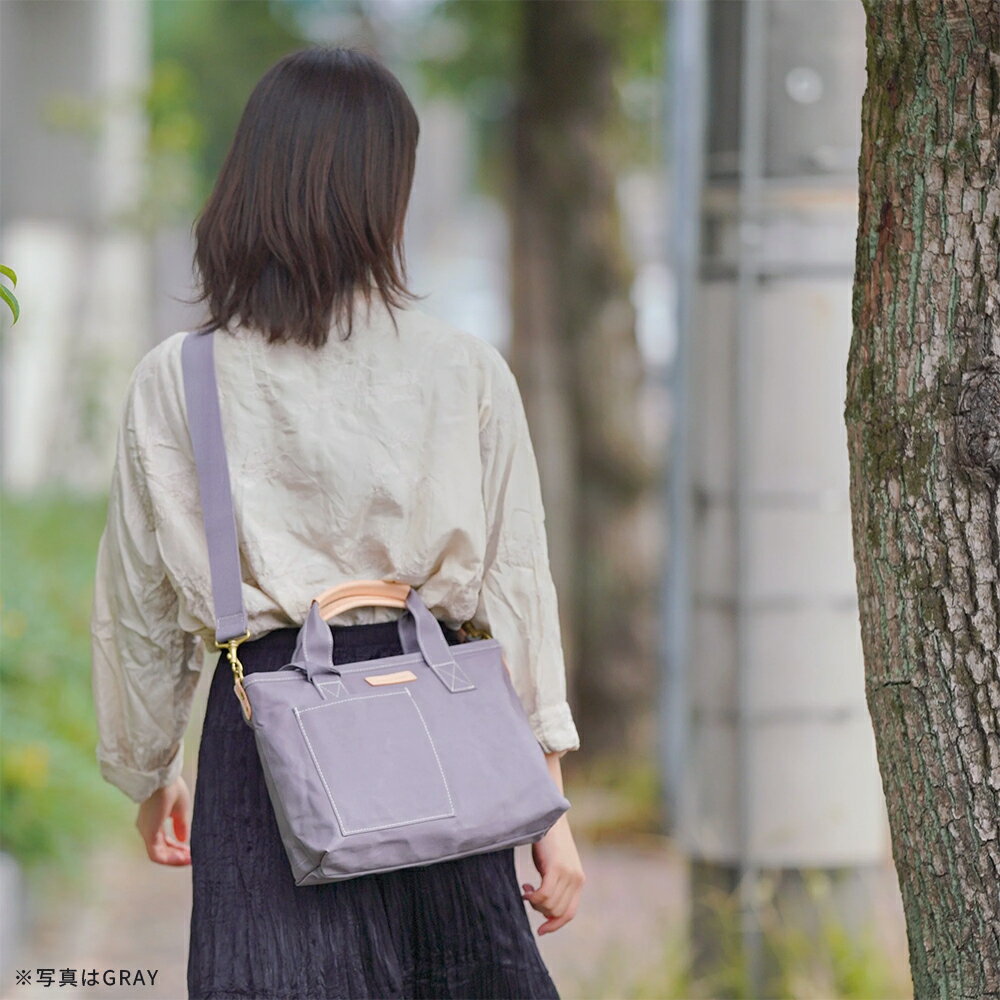 【ふるさと納税】手提げショルダー＜5色から選択＞　【12203-0379】 acoustic world 日本製 鞄 かばん 贈り物 プレゼント ギフト 千葉県 市川市 サムネイル2