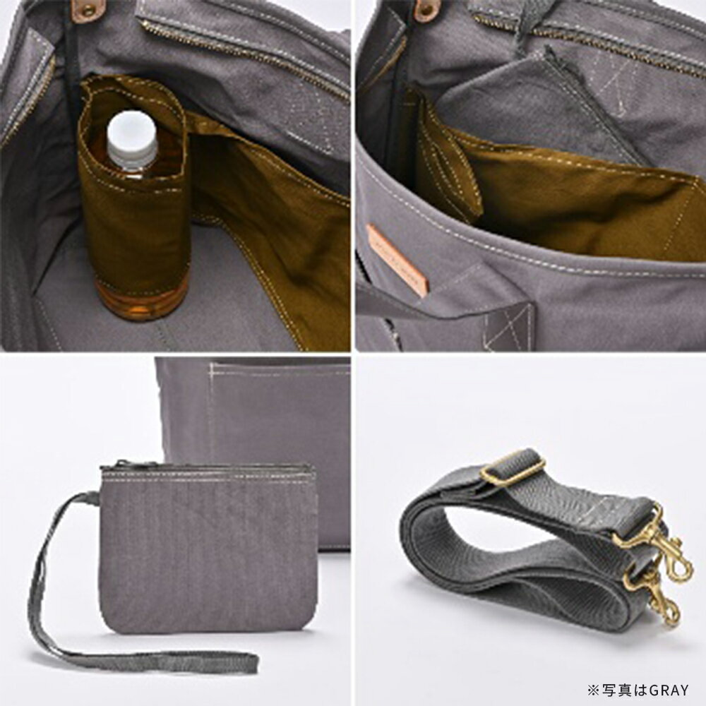 【ふるさと納税】2WAYトート＜5色から選択＞　【12203-0380】 acoustic world 日本製 鞄 かばん 贈り物 プレゼント ギフト 千葉県 市川市 サムネイル3