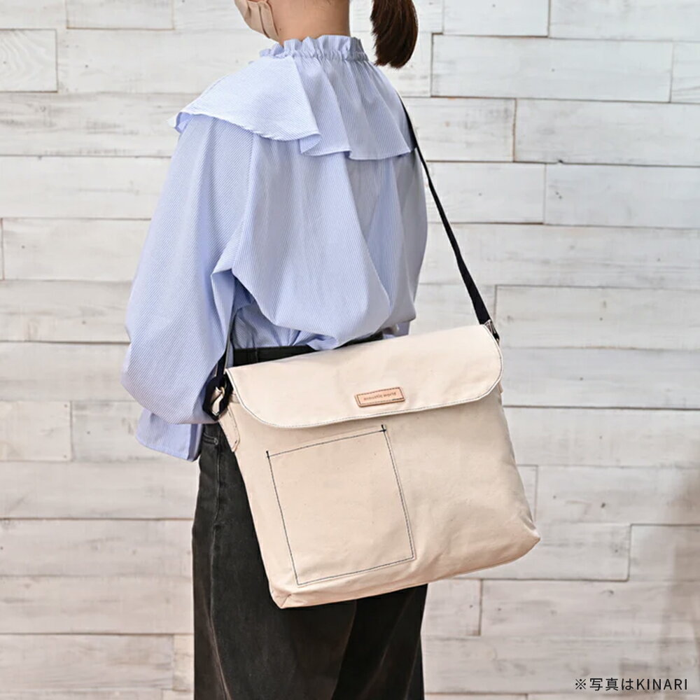 【ふるさと納税】かぶせショルダー＜5色から選択＞　【12203-0381】 acoustic world 日本製 鞄 かばん 贈り物 プレゼント ギフト 千葉県 市川市 サムネイル3