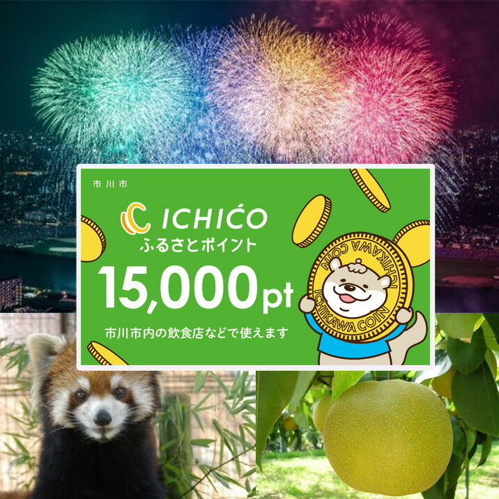 デジタル地域通貨ICHICOふるさとポイント15,000pt　【12203-0220】