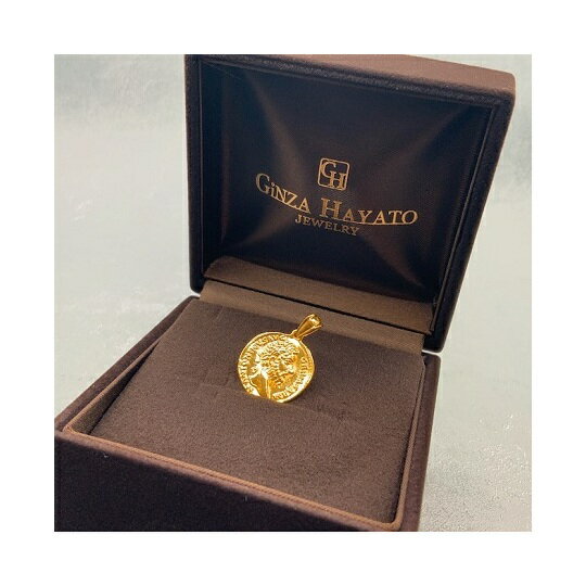 【ふるさと納税】【受注生産】K24 純金 古銭 コイン デザイン ペンダント pure gold coin pendant サムネイル3