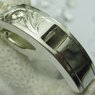 銀の笛　ホイッスルシルバーペンダント　ハワイアン(チェーン付き)【1200433】