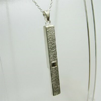 銀の笛　ペンダント　(チェーン付き・シルバー)【1200435】