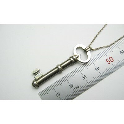 【ふるさと納税】銀の笛　鍵だけど笛　キーペンダント　ホイッスル　チェーン付き　シルバー【1203423】 サムネイル3