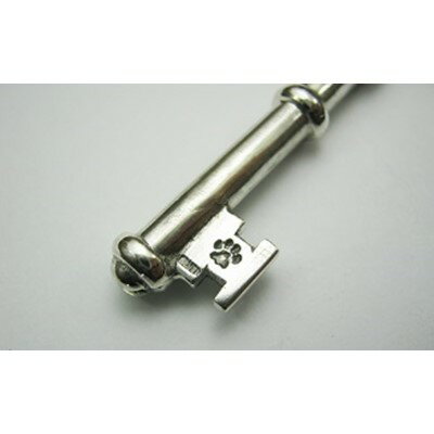 【ふるさと納税】銀の笛 猫の鍵、だけど笛　キーペンダント　ホイッスル　キャット　チェーン付き　シルバー【1203425】 サムネイル3