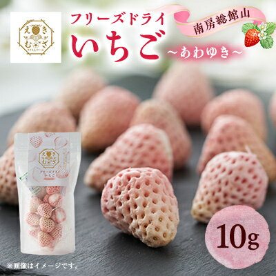 きざえむファームの南房総館山フリーズドライ いちご(あわゆき) 1パック_ドライフルーツ ドライフルーツ ドライフルーツ【1487567】