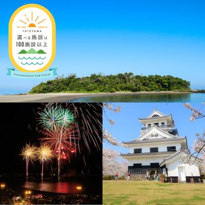 【ふるさと納税】千葉県館山市の対象施設で使える楽天トラベルクーポン　寄付額100,000円　旅行券 ギフト トラベル 旅行 チケット トラベルチケット 金券 プレゼント 贈り物 国内旅行 ホテル 旅館 宿泊 宿泊券 千葉県 館山 南房総 海 レジャー 満喫 リラックス 記念 お祝い サムネイル2