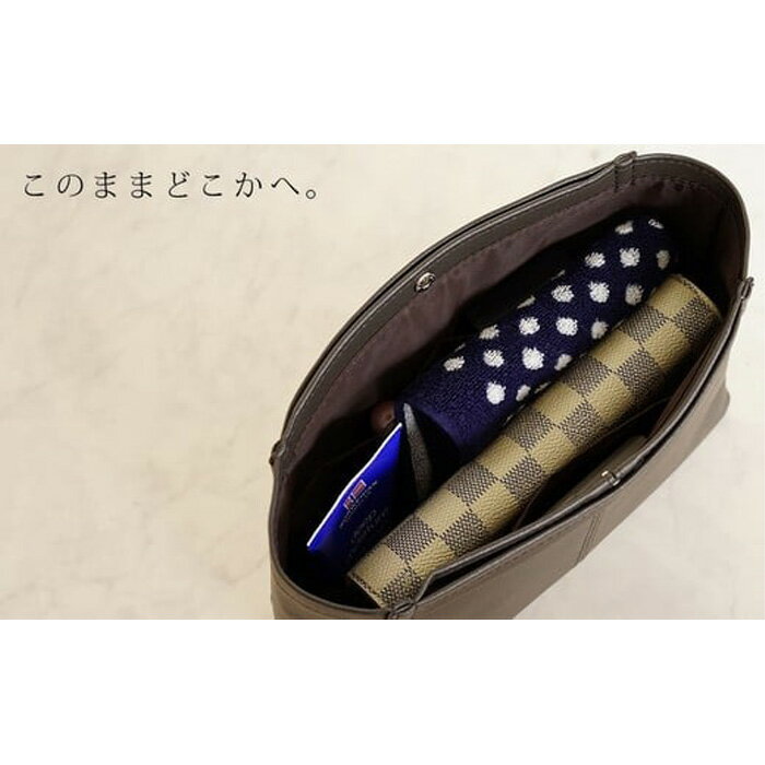 【ふるさと納税】No.208 上質な日本製バッグインバッグ「ansac」 ／ 便利 インナーバッグ シンプル メンズ レディース 送料無料 千葉県 サムネイル2