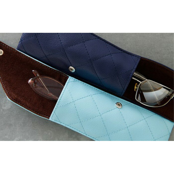 【ふるさと納税】No.221 上質な日本製メガネケース「KAGULA」（選べるサイズL/M） ／ 眼鏡 レディース メンズ シンプル ソフト ふんわり 送料無料 千葉県 サムネイル2