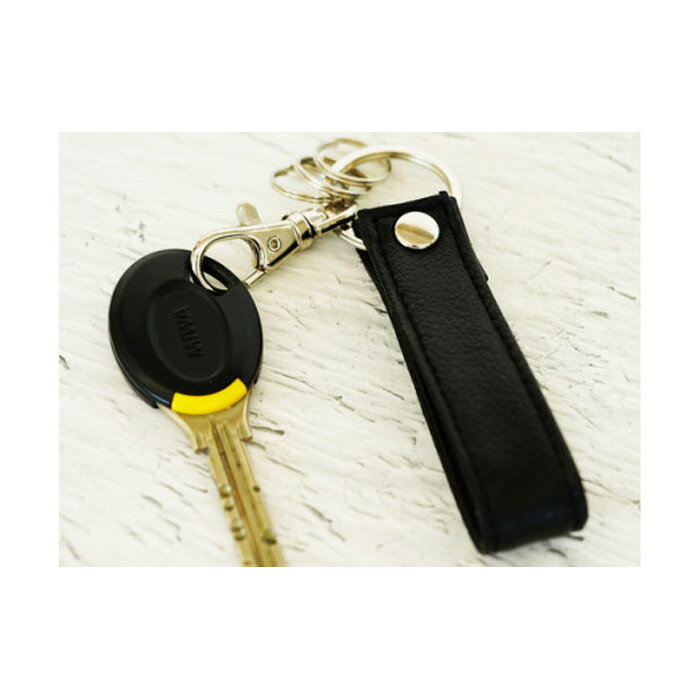 【ふるさと納税】No.228 PVCレザーキーリング「KEYDA」2個セット（選べるサイズS/M） ／ 鍵 上品 シンプル 送料無料 千葉県 サムネイル2