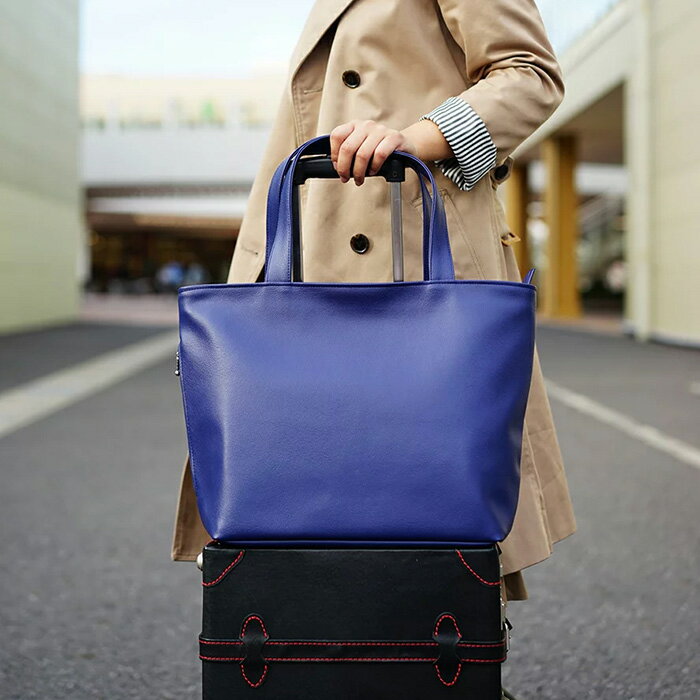 【ふるさと納税】No.256 PVCレザーキャリーオンバッグ「with」 ／ シンプル スーツケース 持ち運び 鞄 送料無料 千葉県 サムネイル3