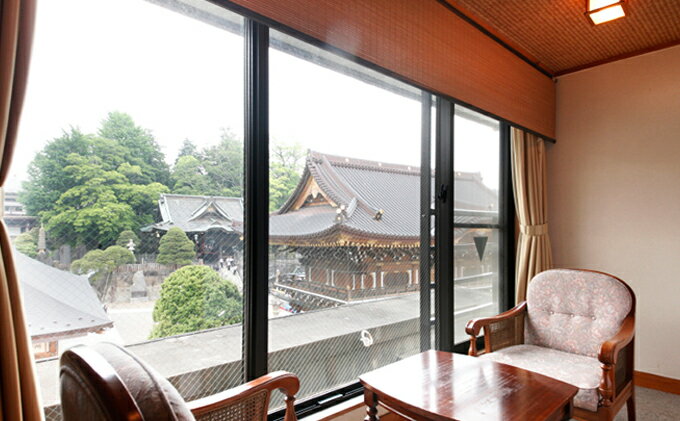 【ふるさと納税】【成田山門前　旅館　若松本店】ペアご宿泊券 旅行 サムネイル2