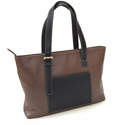 【ふるさと納税】 日本製 トート ブラウン （千年トート） 牛革 トート スリム 手持ち カバン 鞄 本革 天然皮革製品 カラー ビジネス カジュアル ブランド ギフト プレゼント 贈答 送料無料 千葉県 旭 ぬいざえもん 千葉県 旭市 サムネイル2