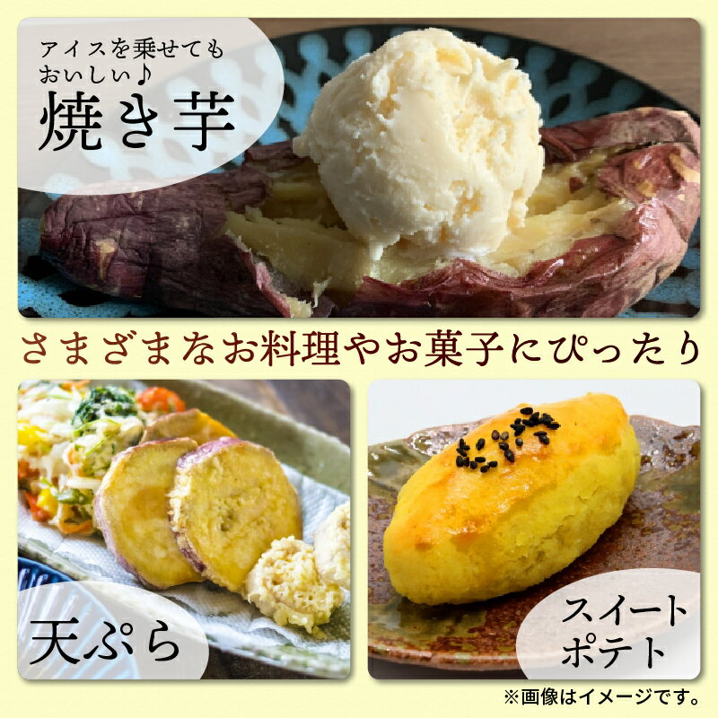 【ふるさと納税】 訳あり シルクスイート 選べる 約 5kg 10kg さつまいも 土付き サツマイモ 芋 さつま いも 芋 わけあり 不揃い 焼き芋 焼きいも 干し芋 干しいも スイーツ 家庭用 野菜 産地直送 送料無料 5000円 10000円 五千円 一万円 千葉県 旭市 向後メロン園 - 画像3