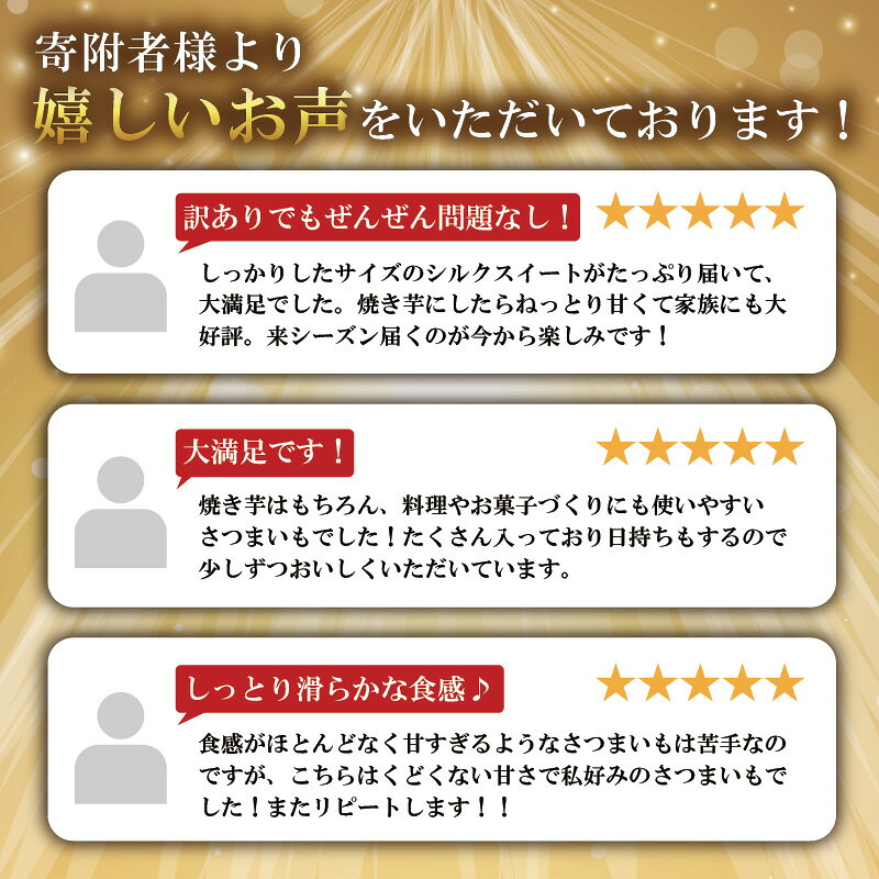 【ふるさと納税】 訳あり シルクスイート 選べる 約 5kg 10kg さつまいも 土付き サツマイモ 芋 さつま いも 芋 わけあり 不揃い 焼き芋 焼きいも 干し芋 干しいも スイーツ 家庭用 野菜 産地直送 送料無料 5000円 10000円 五千円 一万円 千葉県 旭市 向後メロン園 - 画像2