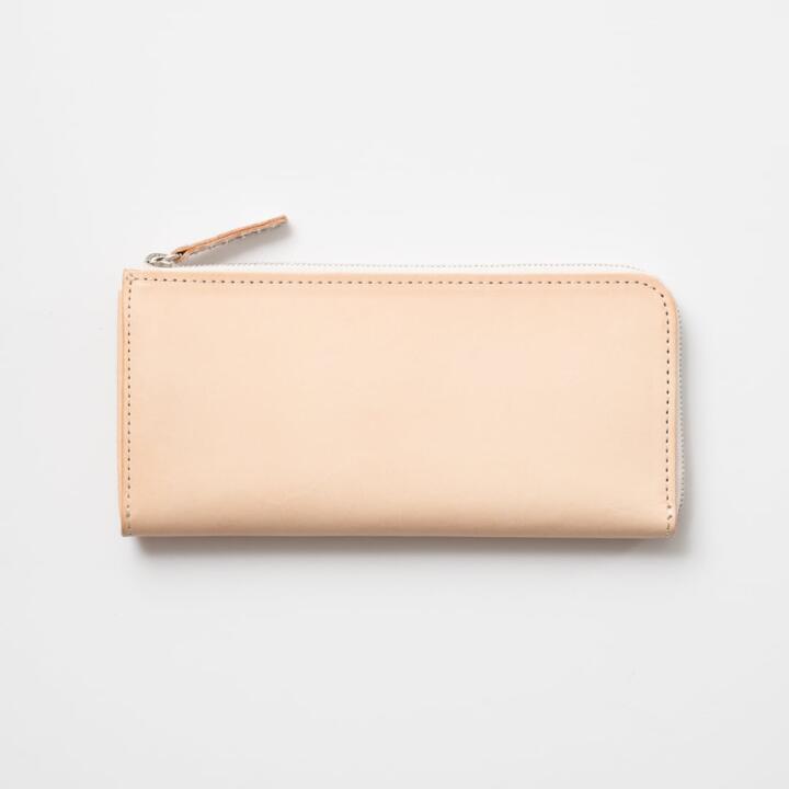 【ふるさと納税】 L字ファスナー 長財布 Hide series ( ハイドシリーズ ) 本革 ヌメ革 ヘビ革 ジビエ 革 レザー 財布 黒 白 製品 習志野市 Bon Craft （ ボンクラフト ） サムネイル2