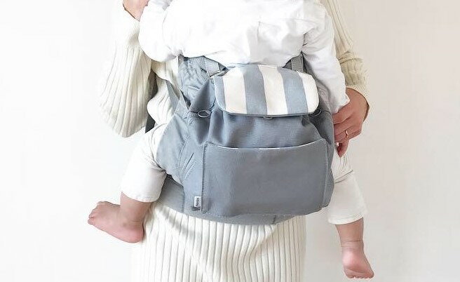 【ふるさと納税】 抱っこ紐 バッグ マザーズバッグ ベビー用品 赤ちゃん ネイビー グレー 選べるカラー ショルダーバッグ リュック ベビーカーバッグ 4way 便利 新生児 育児グッズ プレゼント ギフト 誕生日 出産祝い 内祝い ファッション おしゃれ かわいい おすすめ 散歩 サムネイル3