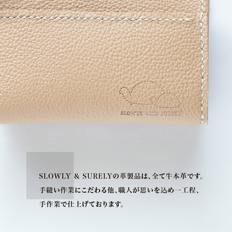 【ふるさと納税】 本革 名刺入れ かわいい レディース メンズ レザー 牛革 名刺ケース カード 名刺 選べる3色 茶 青 赤 ベージュ ブルー レッド オフィス 可愛い おしゃれ 亀 シンプル 革 小物 ファッション 雑貨 プレゼント ギフト 誕生日 ご褒美 サムネイル2