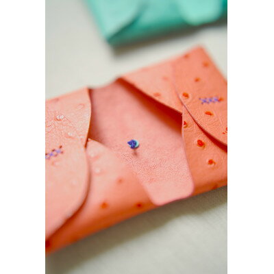 【ふるさと納税】名刺入れ　レッド【1538031】 サムネイル2