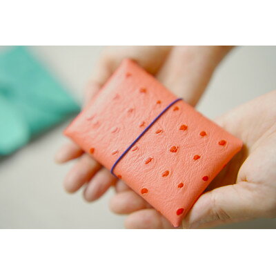 【ふるさと納税】名刺入れ　レッド【1538031】 サムネイル3