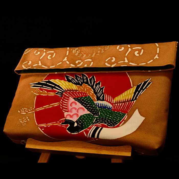 【ふるさと納税】「萬祝染」トート&クラッチバッグ [0100-0040] サムネイル2