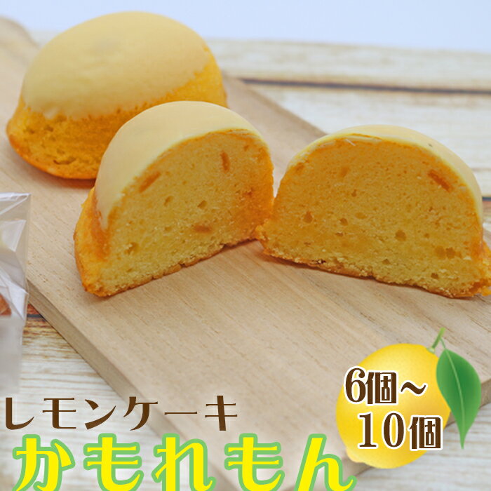 【中島屋菓子店】レモンケーキ「かもれもん」 6個／10個　[0010-0311]