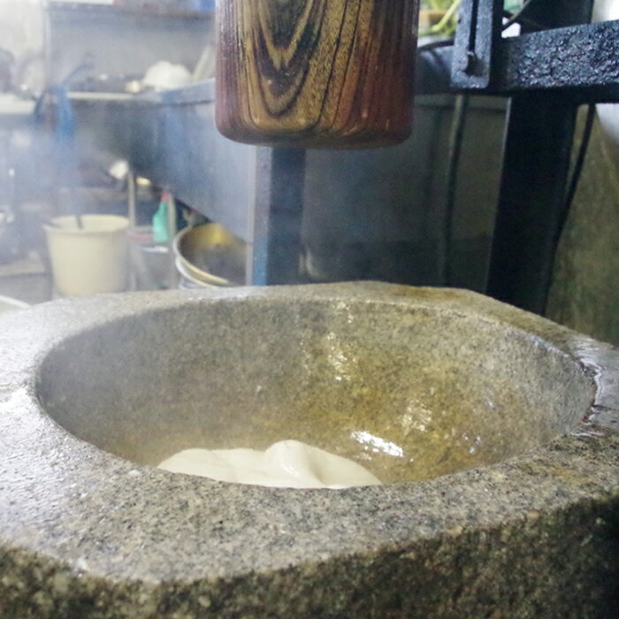 【ふるさと納税】【日時指定必須】つきたて「のし餅」と自家製あんこセット（小）こしあん　[0007-0047] - 画像2