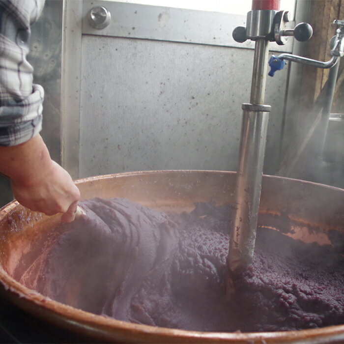 【ふるさと納税】【日時指定必須】つきたて「のし餅」と自家製あんこセット（小）こしあん　[0007-0047] - 画像3