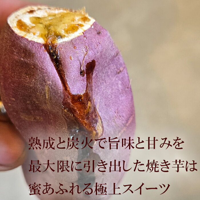 【ふるさと納税】蜜たっぷり！旨み極めた熟成壺焼き芋 1.5kg【0015-0070】 - 画像3