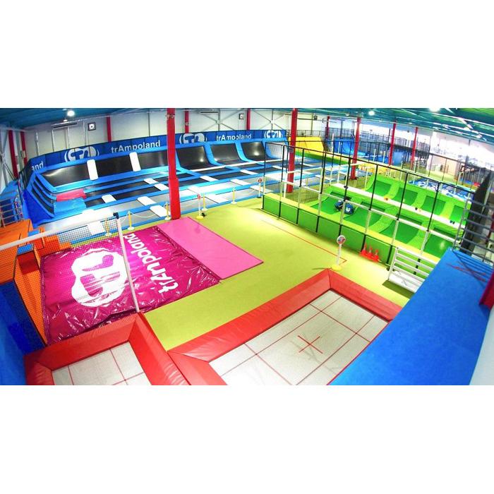 【ふるさと納税】【トランポランド東京ベイサイド店】 60分利用ペアチケット（ソックス込み） | トランポリン 経験 屋内レジャー施設 浮遊感 スリル チケット 2枚 千葉県 浦安市 千葉 浦安 返礼 返礼品 支援品 お礼の品 ギフト 贈答 人気 おすすめ - 画像2