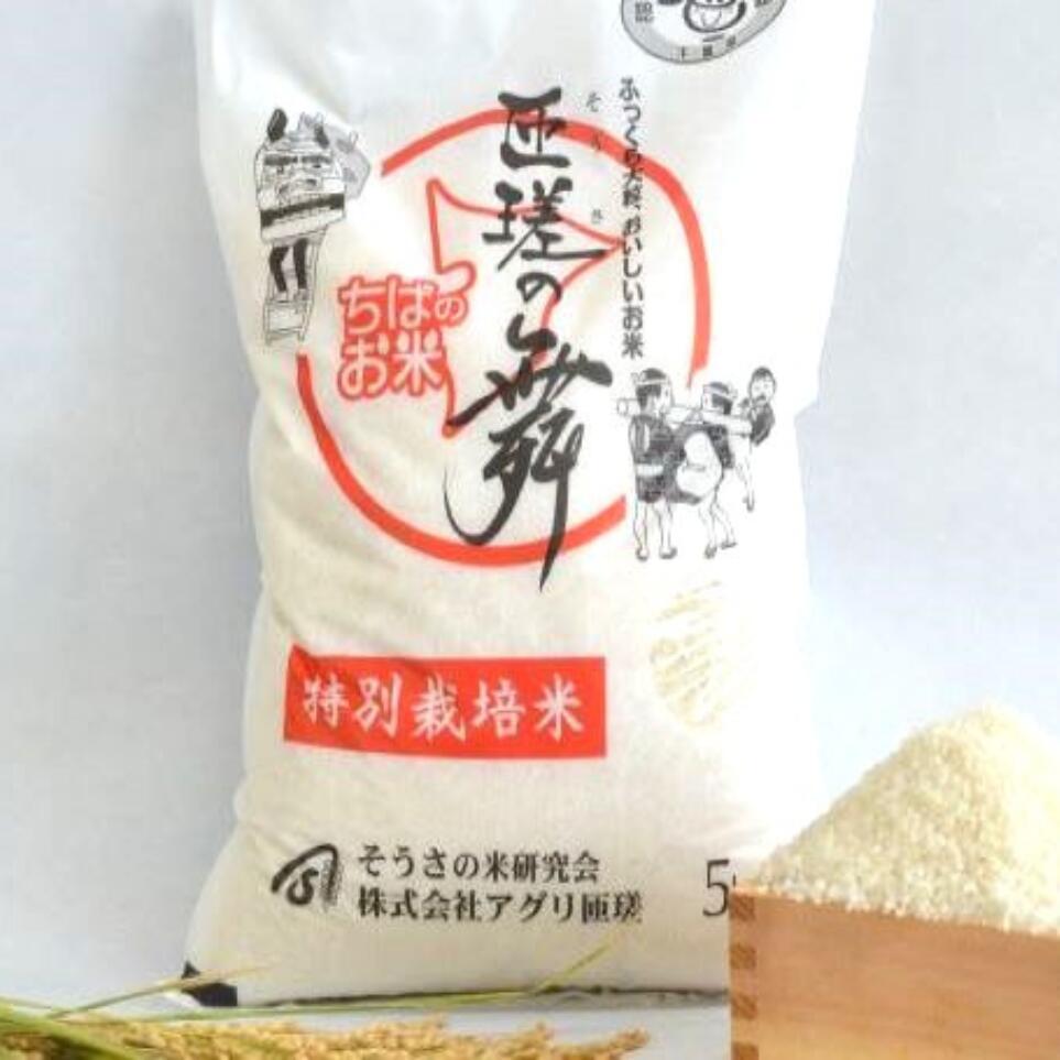 【ふるさと納税】令和7年産　米 5kg 10kg 匝瑳の舞 精米 ／ お米 コメ こめ ごはん 匝瑳の舞 ふさこがね 白米 精米 5kg 10kg 定期便 チバエコ 特別栽培 令和7年産 千葉県 匝瑳市 - 画像2