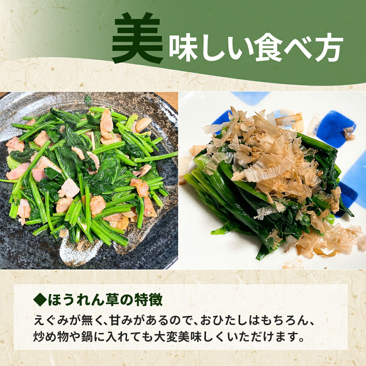 【ふるさと納税】 ほうれん草！どっさり 5kg 【栽培30年以上の山下さんの新鮮採れたてほうれん草】　SMCX001 - 画像3