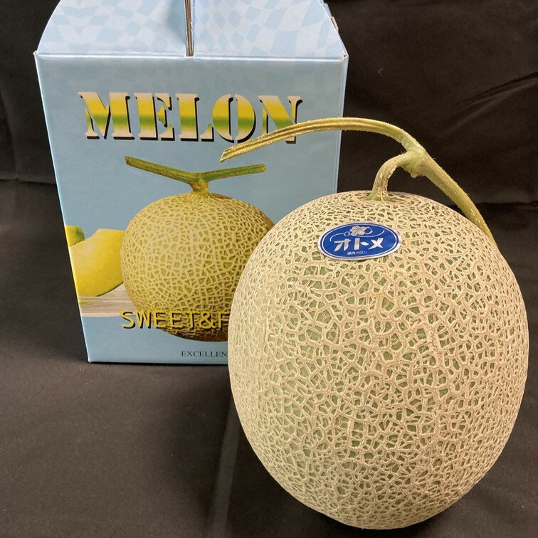 【ふるさと納税】【先行予約】【6月上旬～中旬発送予定】道の駅でも大人気! 糖度の高さとすっきりとした甘みが特徴! 太田農園のメロン 1.8kg以上×1玉　SMBW001 ※離島（沖縄含む）配送不可 サムネイル3