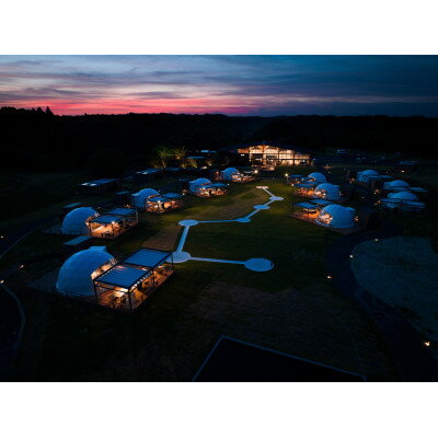 【ふるさと納税】【平日限定】ISUMI Glamping Resort & Spa SOLASの2名宿泊券1泊2食付【1389175】 - 画像3