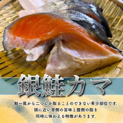 【ふるさと納税】【訳あり】銀鮭カマ(小) 約4kg_ 訳あり 銀鮭 サーモン カマ 鮭 魚介 魚 海鮮 美味しい 国産 おすすめ 送料無料 【配送不可地域：離島】【1588573】 サムネイル3