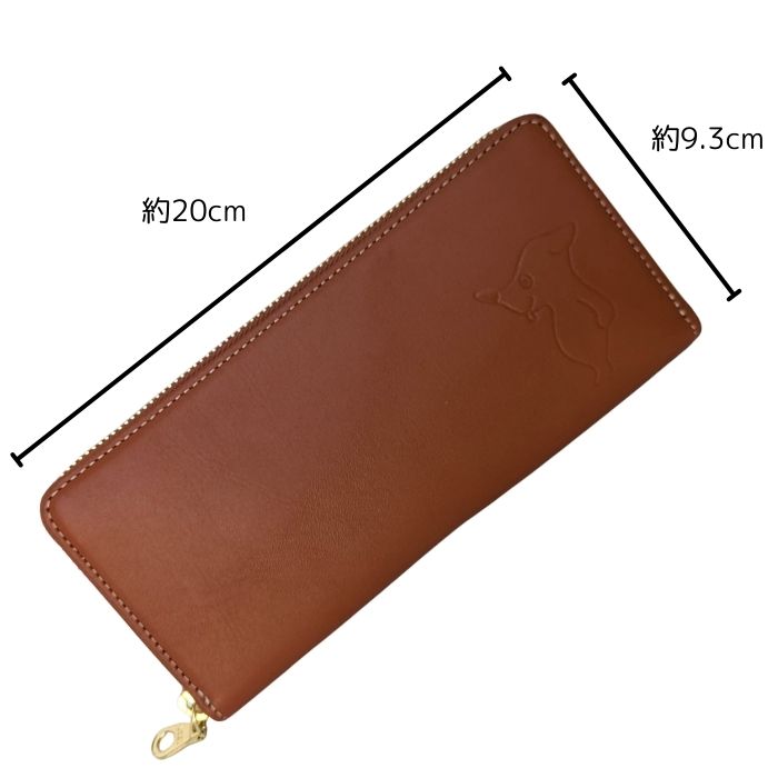 【ふるさと納税】 チーバくん 牛革 長財布 サムネイル3